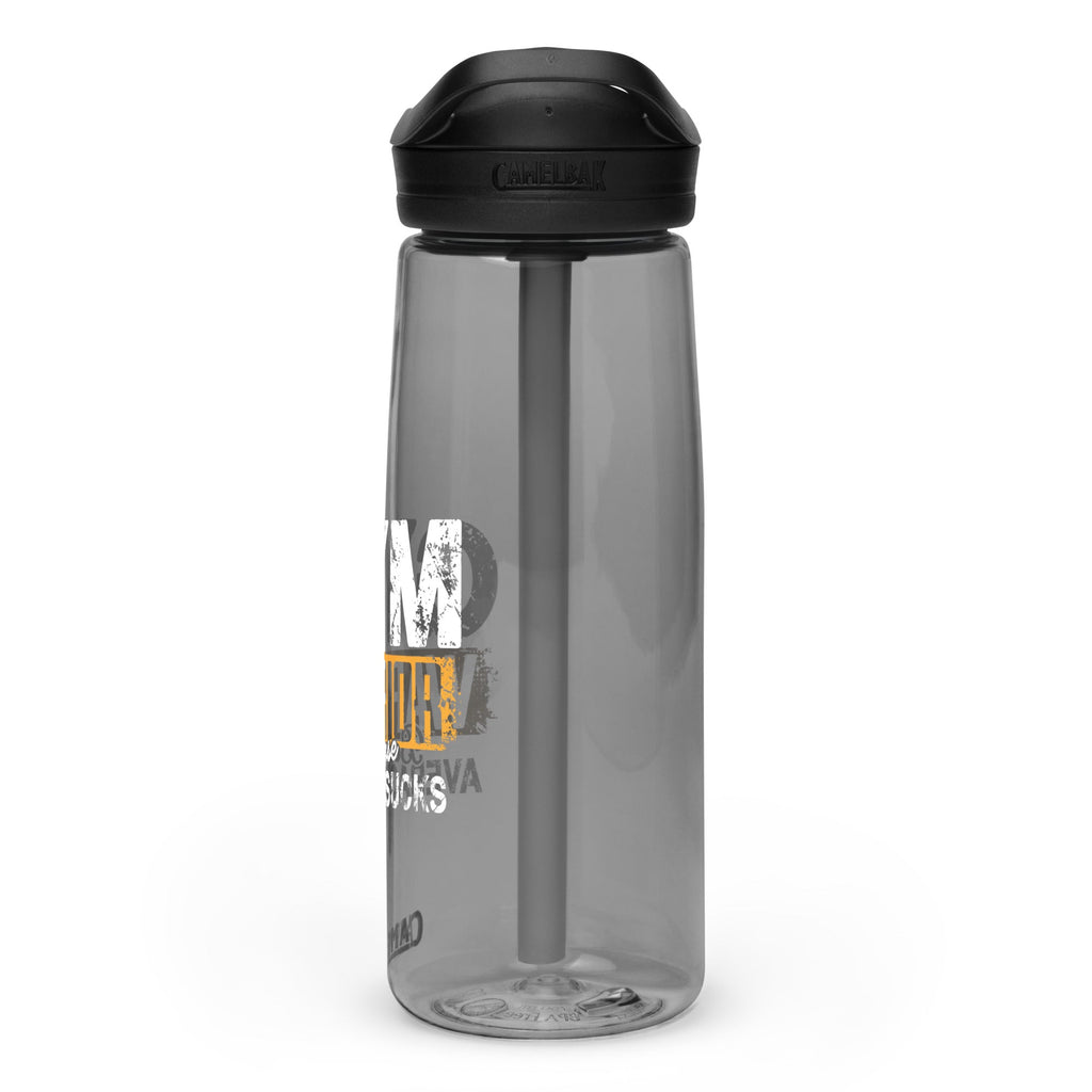 Gym Warrior Sports water bottle - VeteranShirts