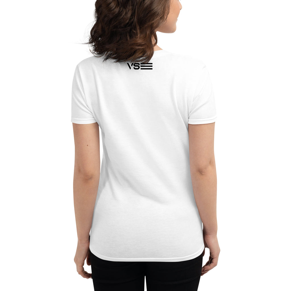 Women's 1776 Flag short sleeve t - shirt - VeteranShirts