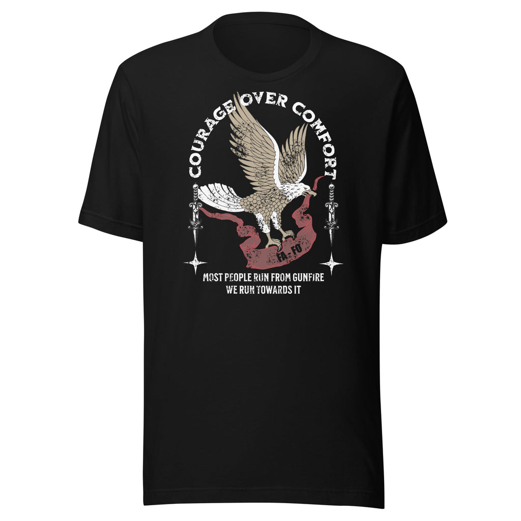 Courage Over Comfort - VeteranShirts