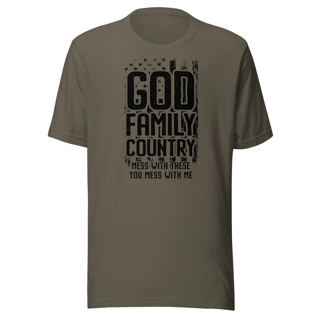 God Family Country - This I Will Defend (Veteran Shirt) - VeteranShirts