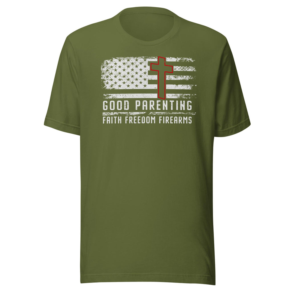 Good Parenting - Faith Freedom & Firearms (Veteran Shirt) - VeteranShirts