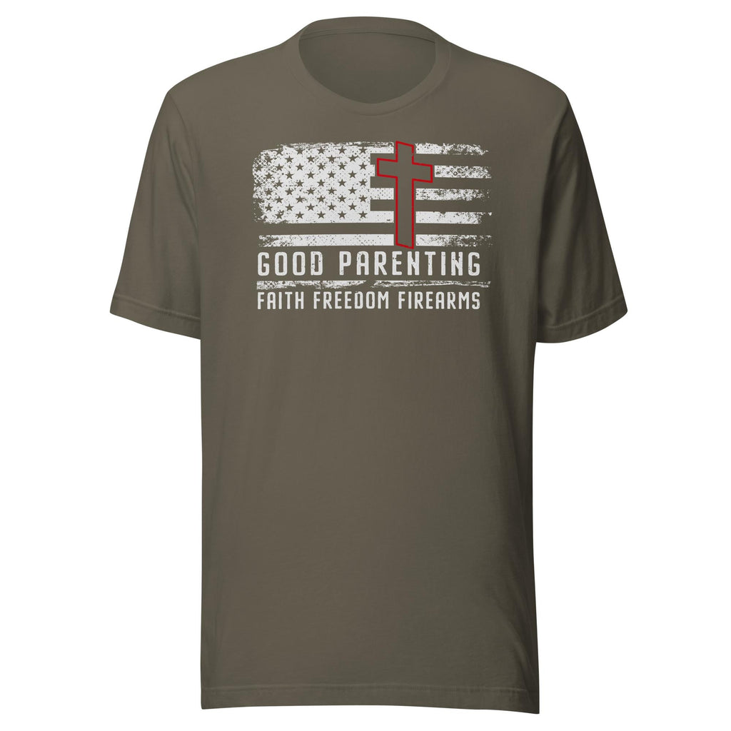 Good Parenting - Faith Freedom & Firearms (Veteran Shirt) - VeteranShirts