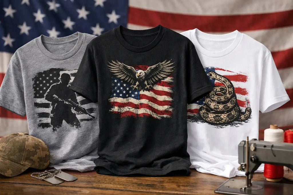 Best USA Printed T Shirts That Hold the Line - VeteranShirts