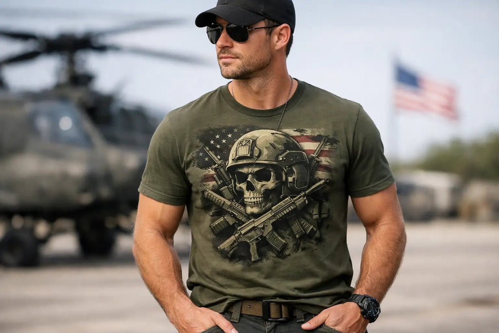 How to Wear Military Graphic Tees Right - VeteranShirts