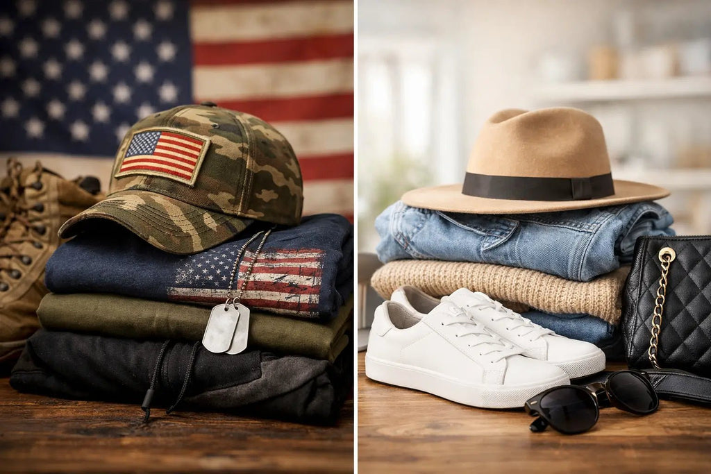 Patriotic Apparel vs Mainstream Fashion - VeteranShirts