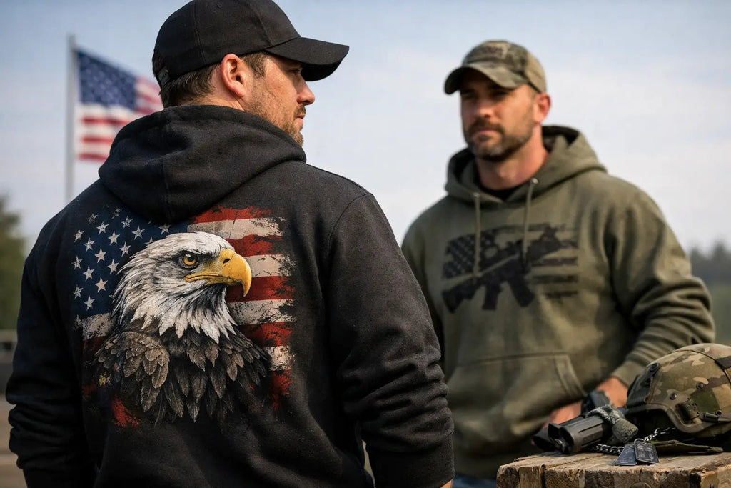Patriotic Hoodies for Men That Mean Something - VeteranShirts
