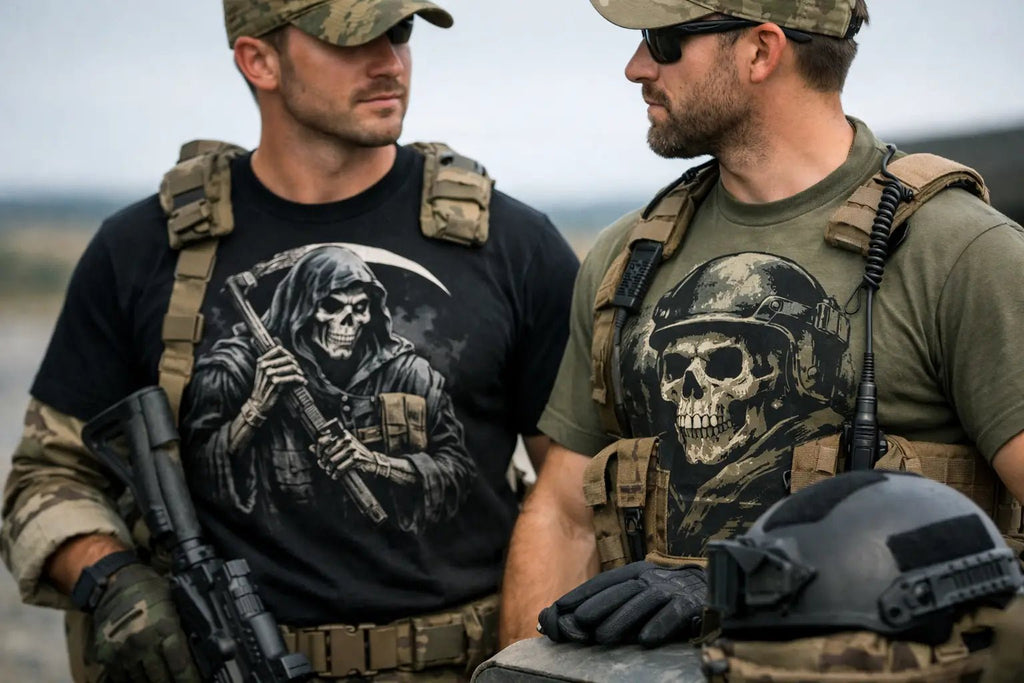What Dark Humor Military Apparel Really Says - VeteranShirts