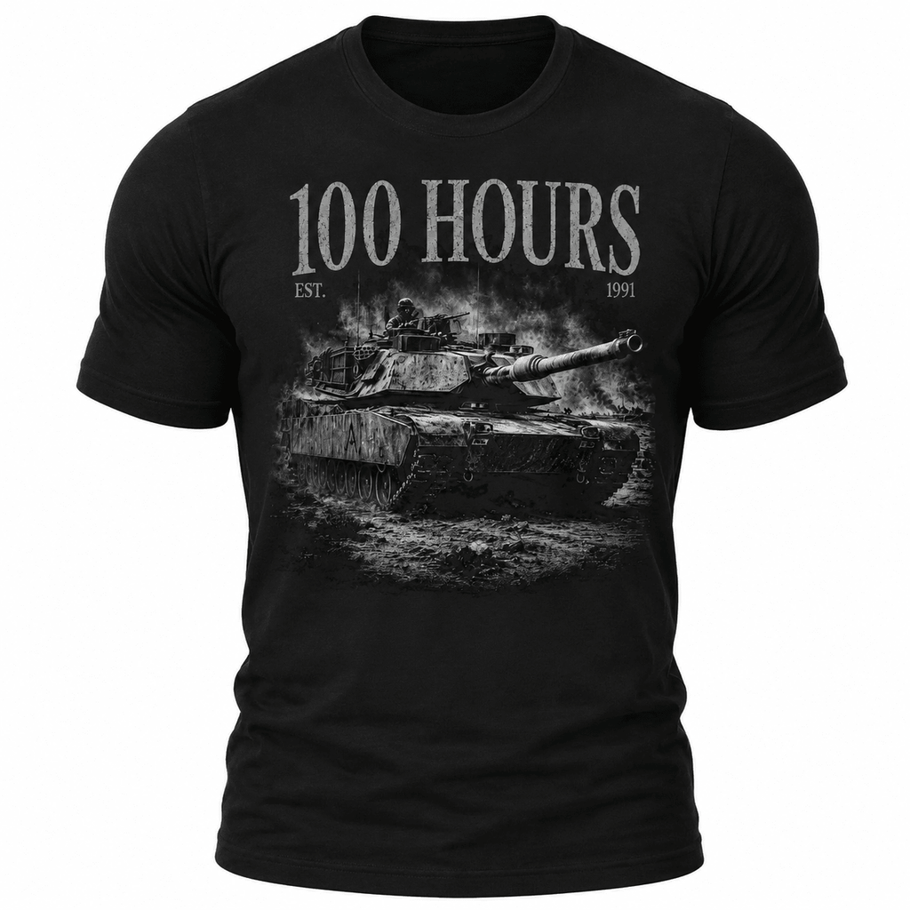 100 HOURS Tee - VeteranShirts