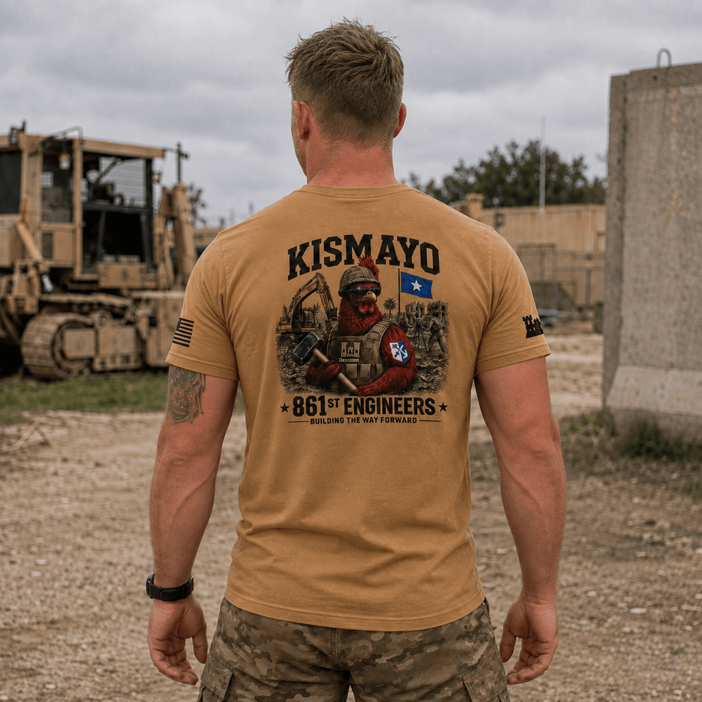 861st Engineers Kismayo Unit Shirt - VeteranShirts