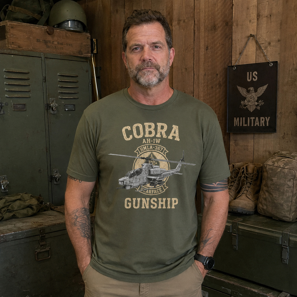 AH-1 Cobra Gunship Shirt