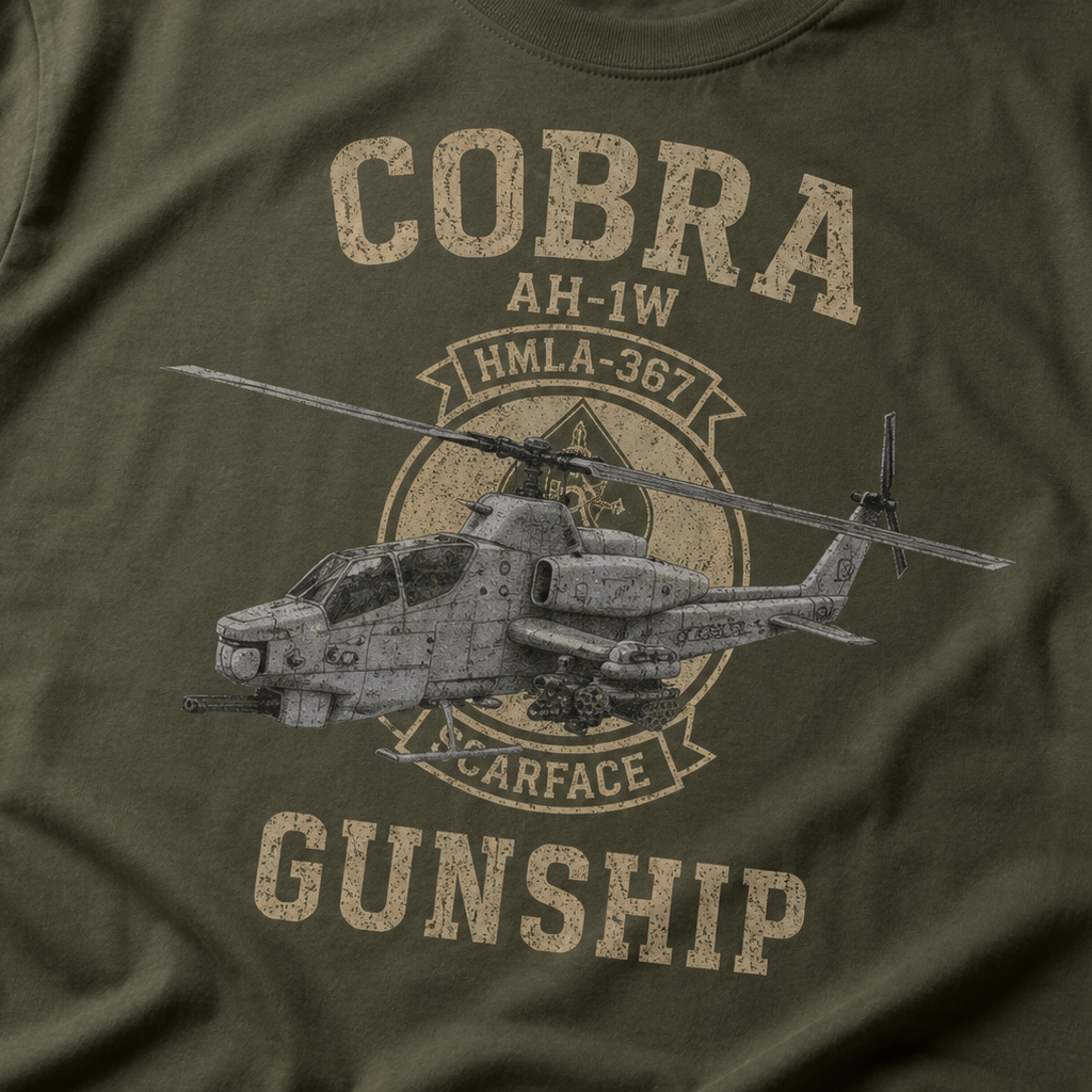 AH-1 Cobra Gunship Shirt
