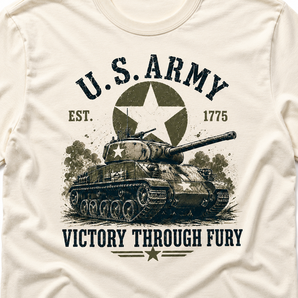 U.S. Army Fury Tank Shirt