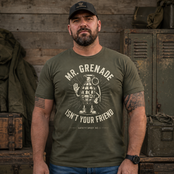 Mr. Grenade Isn’t Your Friend Tee