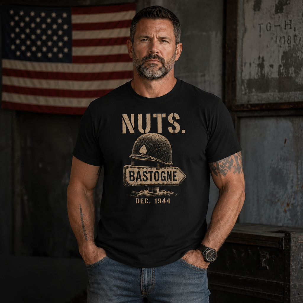 NUTS. Bastogne WW2 Shirt