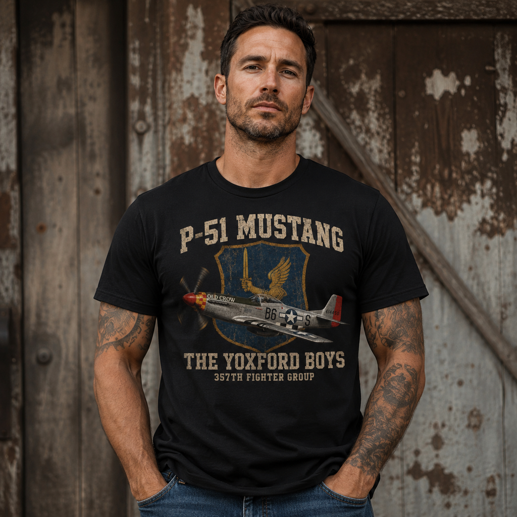 P-51 Mustang Yoxford Boys Shirt