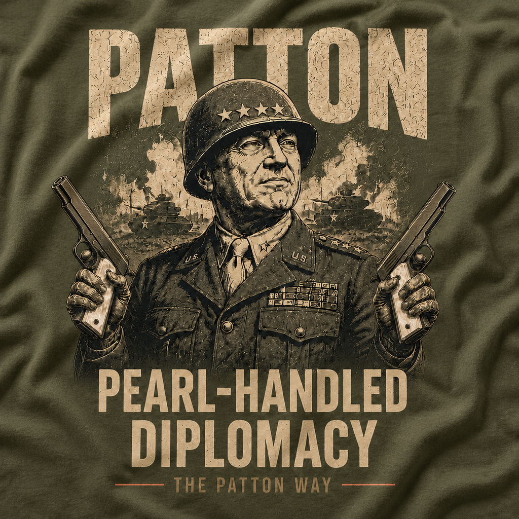 Pearl-Handled Diplomacy Patton Shirt