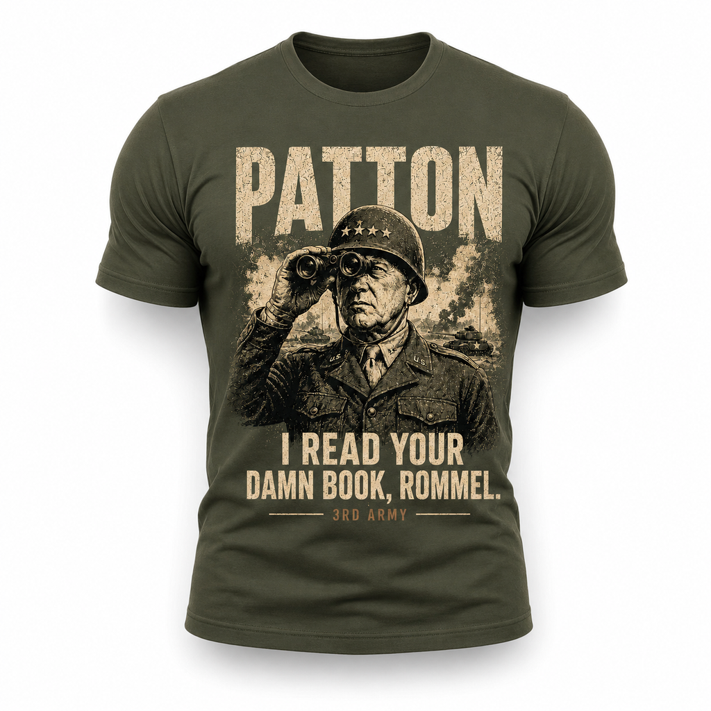 I Read Your Damn Book Rommel Shirt