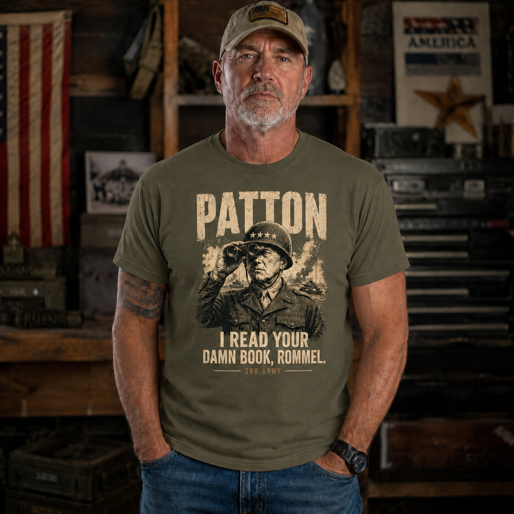 I Read Your Damn Book Rommel Shirt