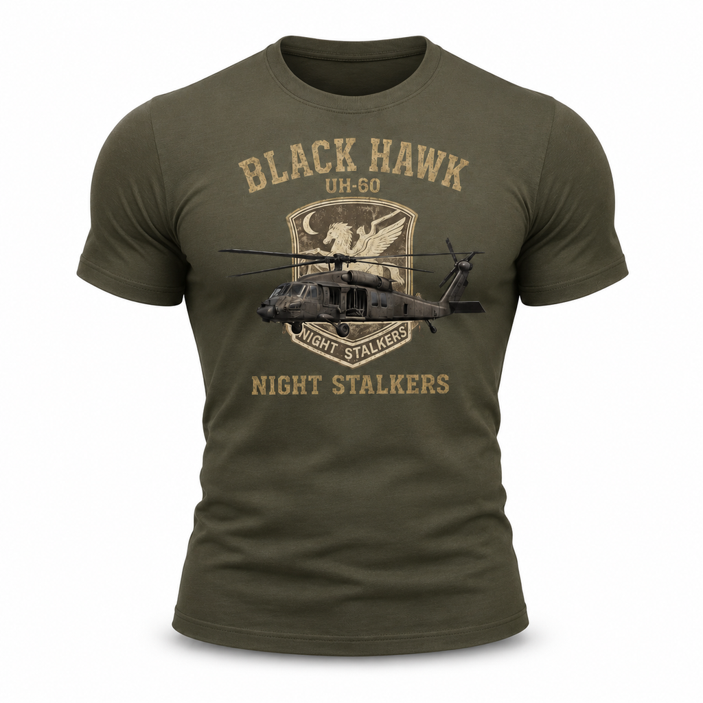 UH-60 Black Hawk Night Stalkers Shirt