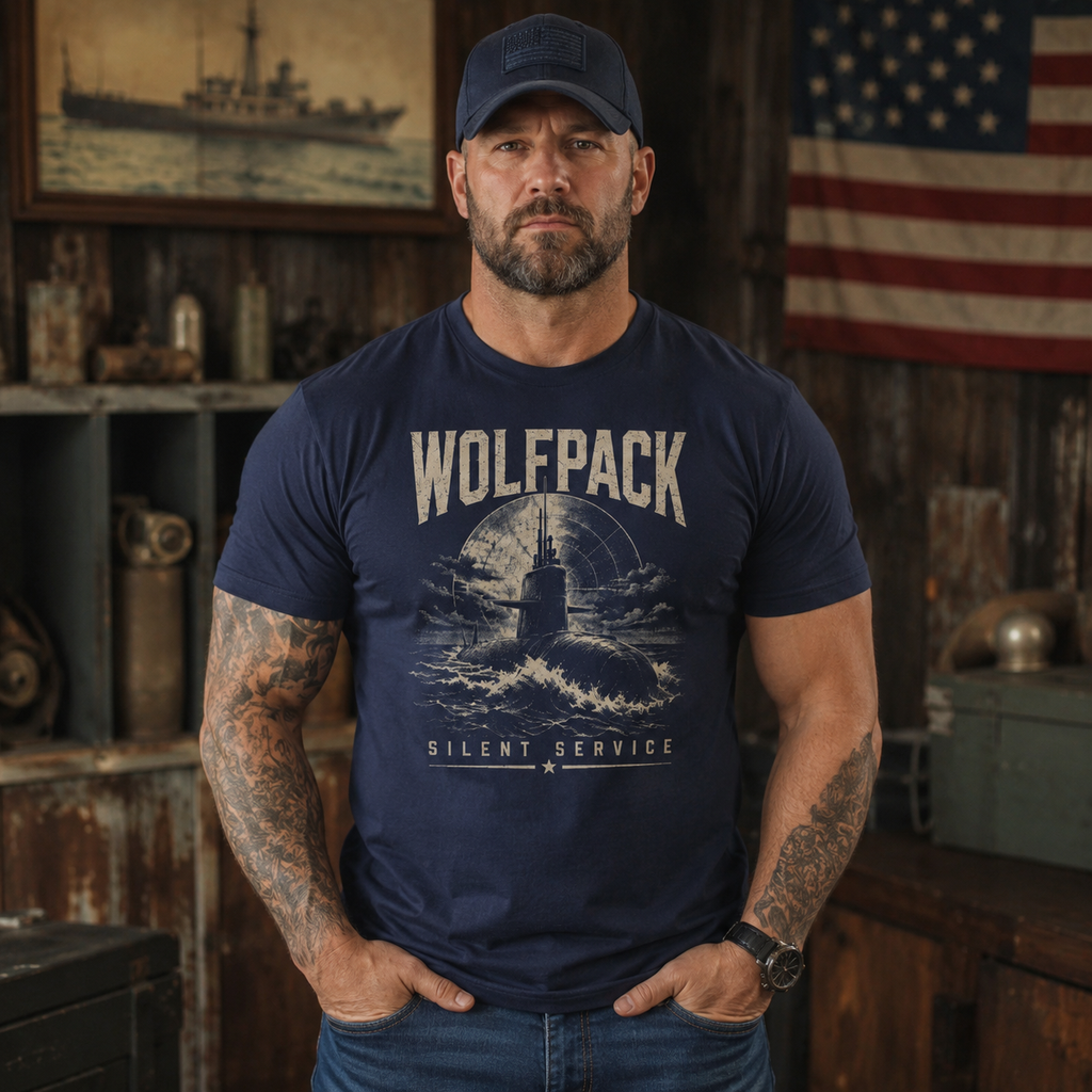 Wolfpack Silent Service Submarine Shirt