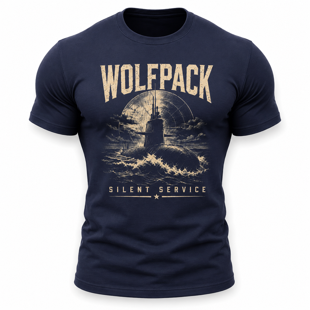 Wolfpack Silent Service Submarine Shirt