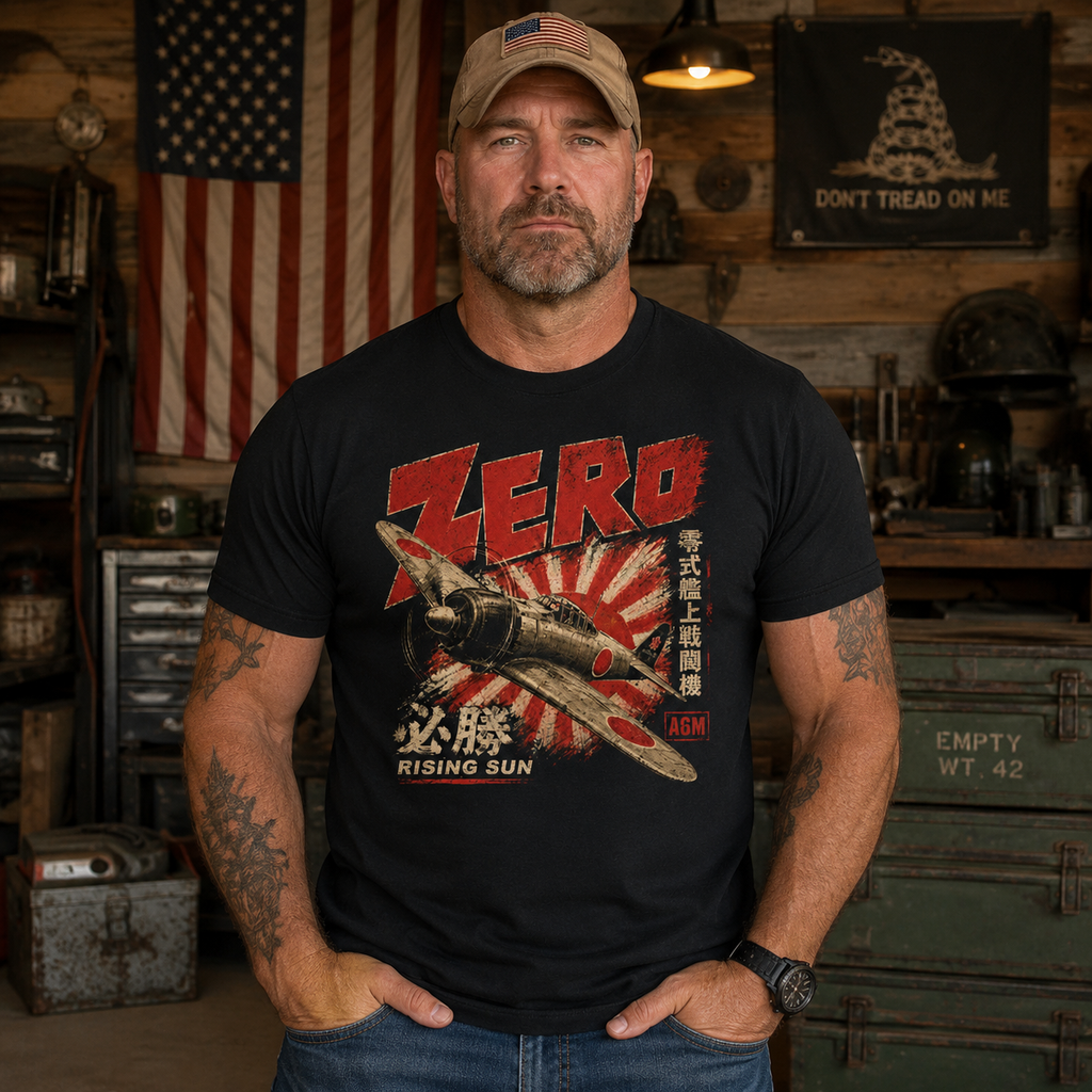Japanese Zero Rising Sun Shirt