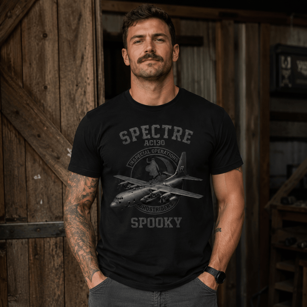 AC-130 Spectre Spooky Shirt - VeteranShirts