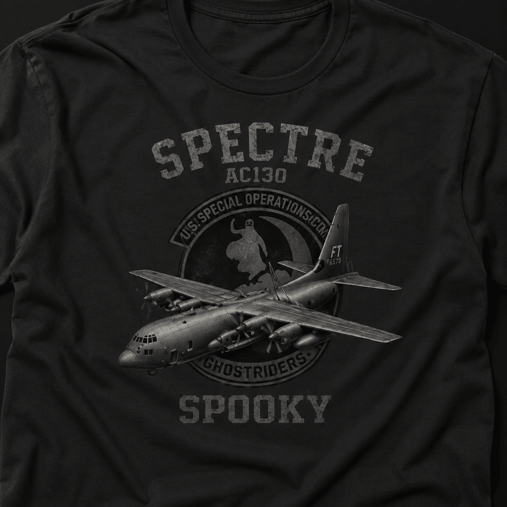 AC-130 Spectre Spooky Shirt - VeteranShirts