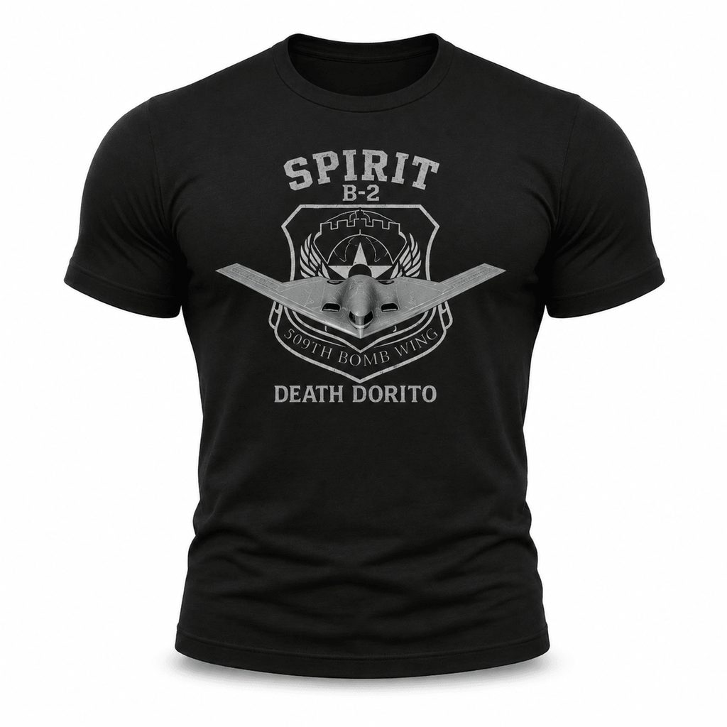 B-2 Spirit Death Dorito Shirt - VeteranShirts