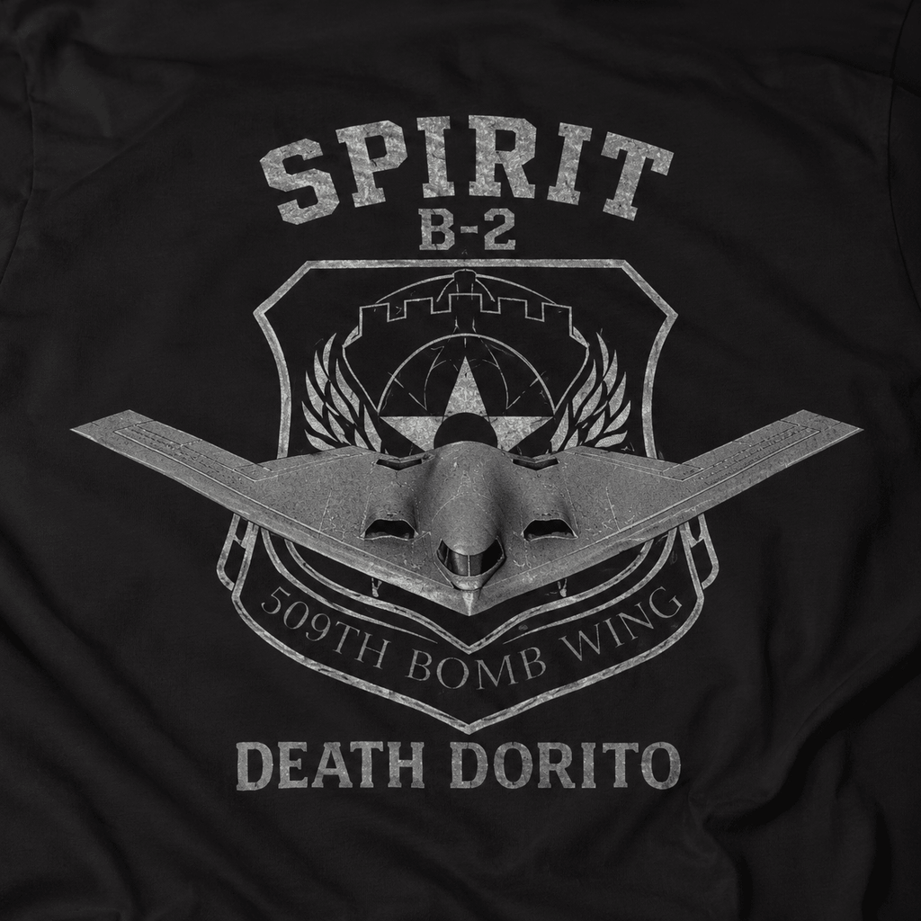 B-2 Spirit Death Dorito Shirt - VeteranShirts
