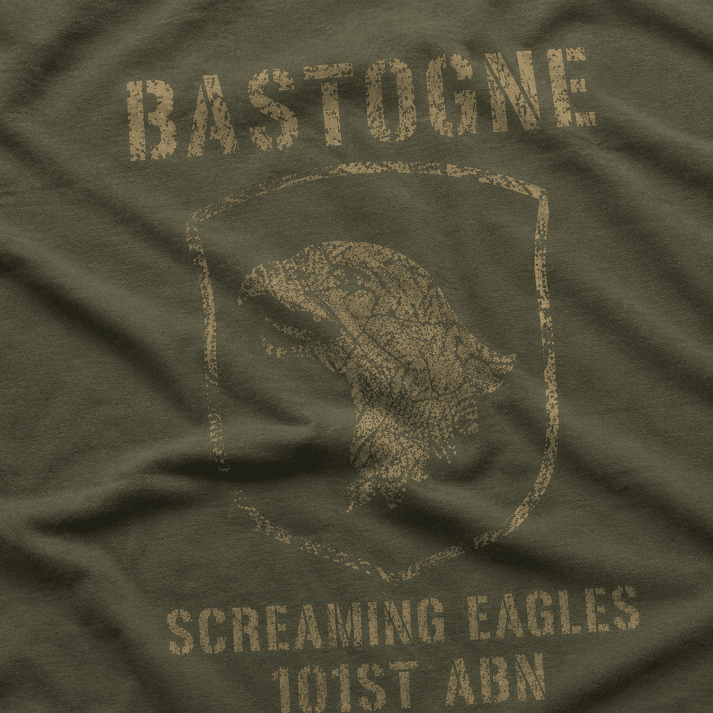 Bastogne Screaming Eagles WW2 Shirt - VeteranShirts