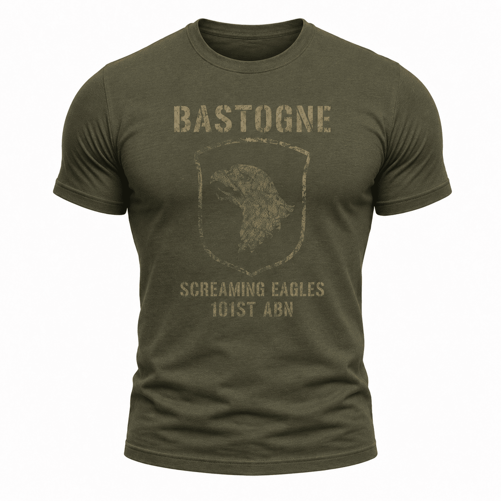 Bastogne Screaming Eagles WW2 Shirt - VeteranShirts