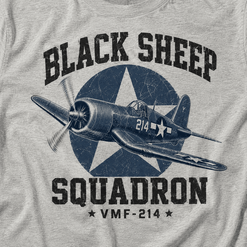 Black Sheep Squadron Shirt - VeteranShirts