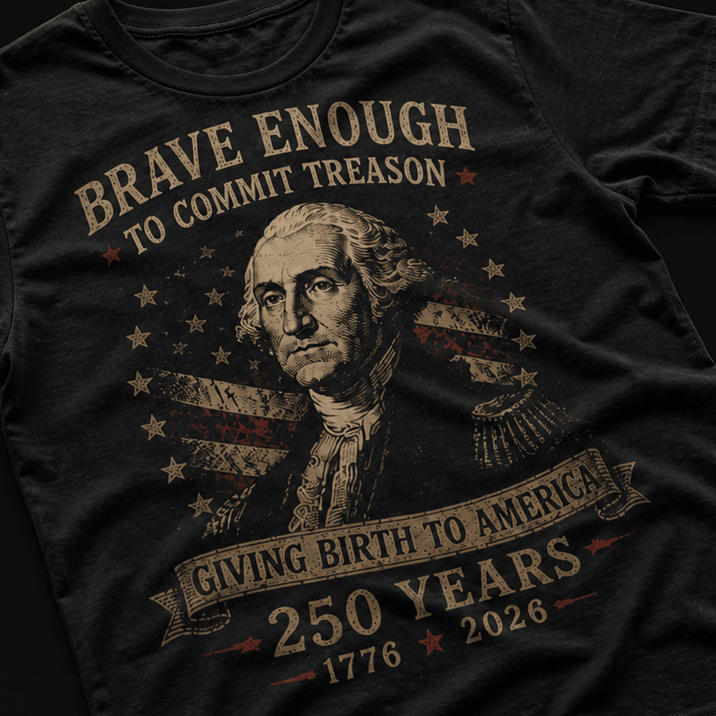 Brave Enough For Treason Tee - VeteranShirts
