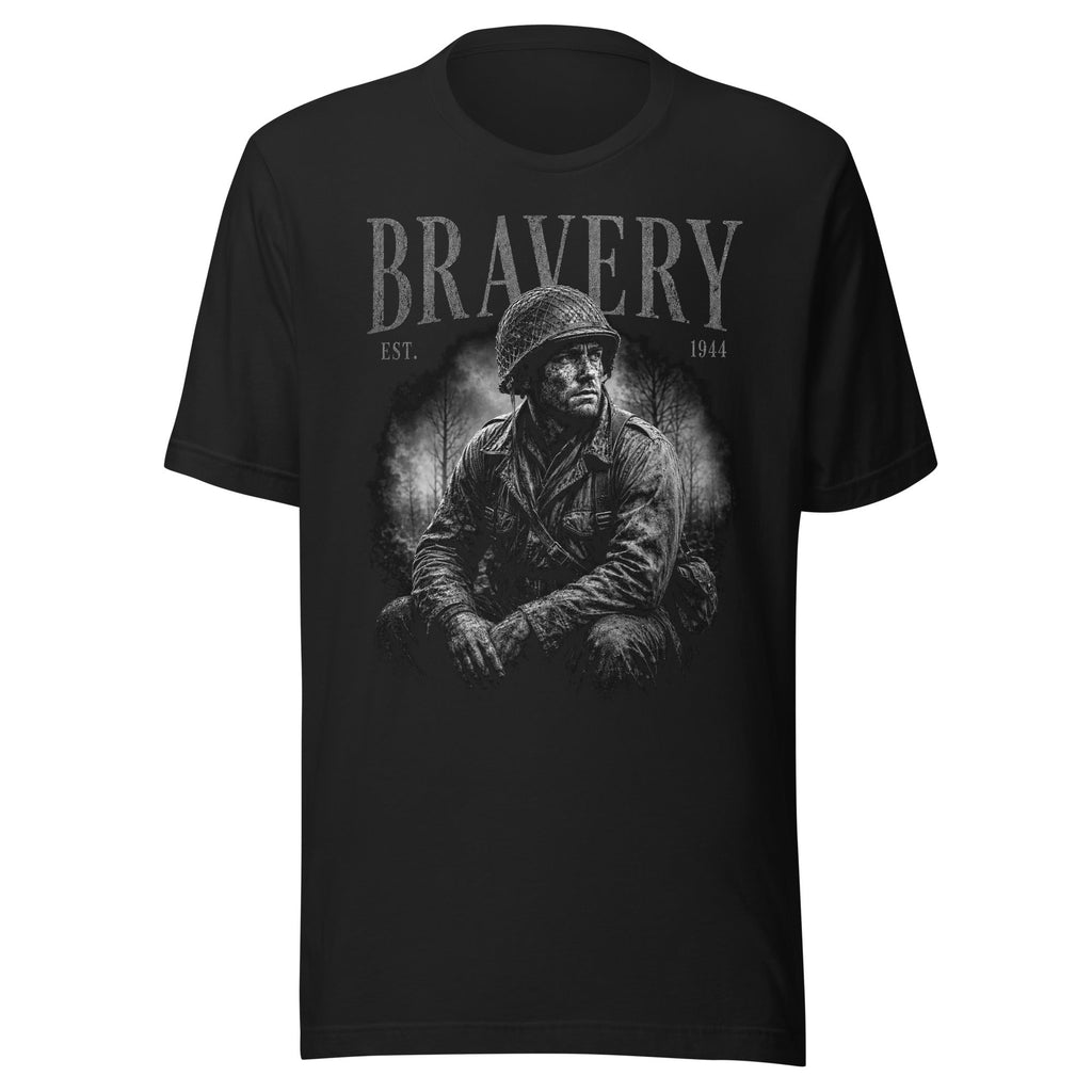 BRAVERY WW2 Soldier Tee - VeteranShirts