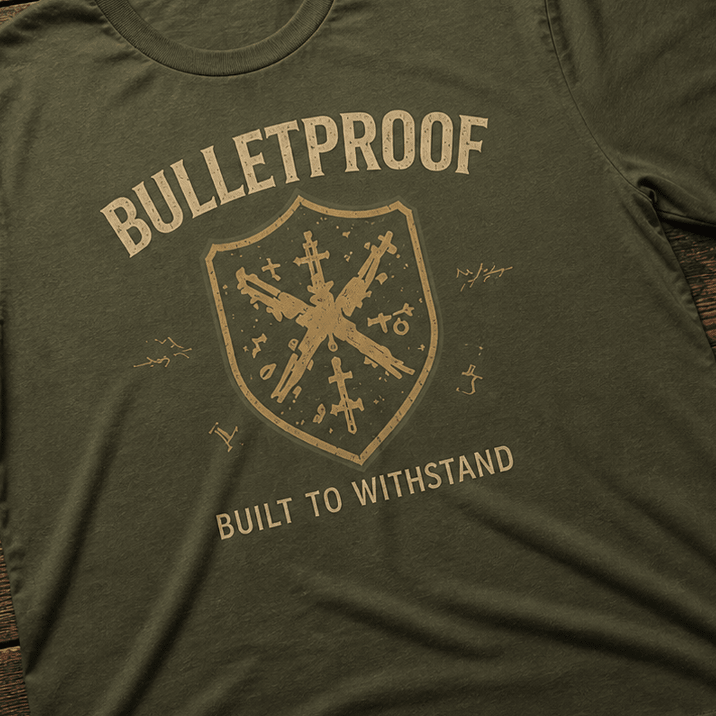 Bulletproof Shield Tee - VeteranShirts
