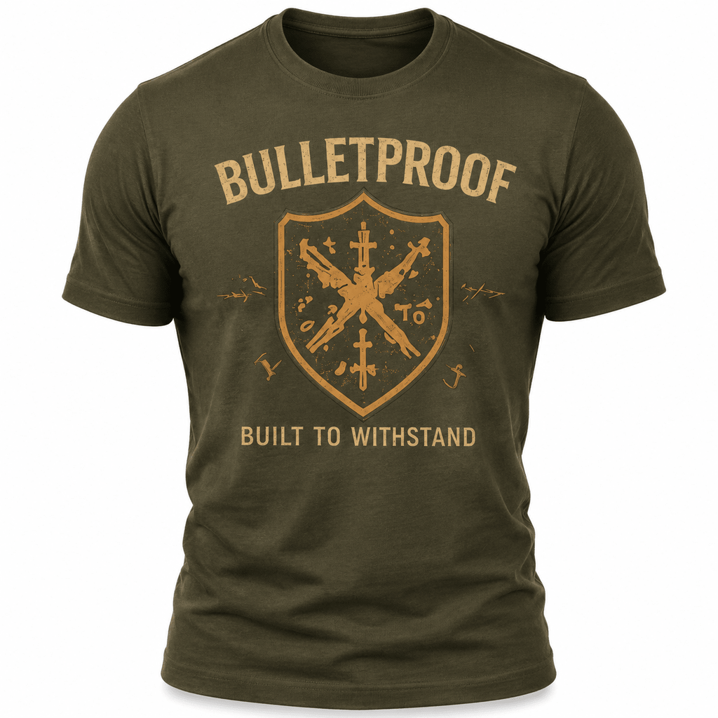 Bulletproof Shield Tee - VeteranShirts