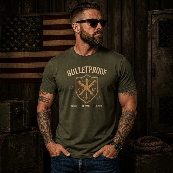 Bulletproof Shield Tee - VeteranShirts
