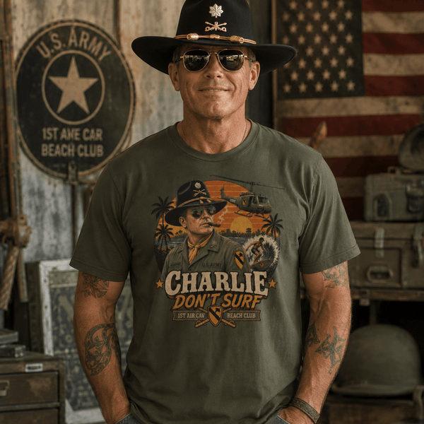 Charlie Don’t Surf Shirt - VeteranShirts