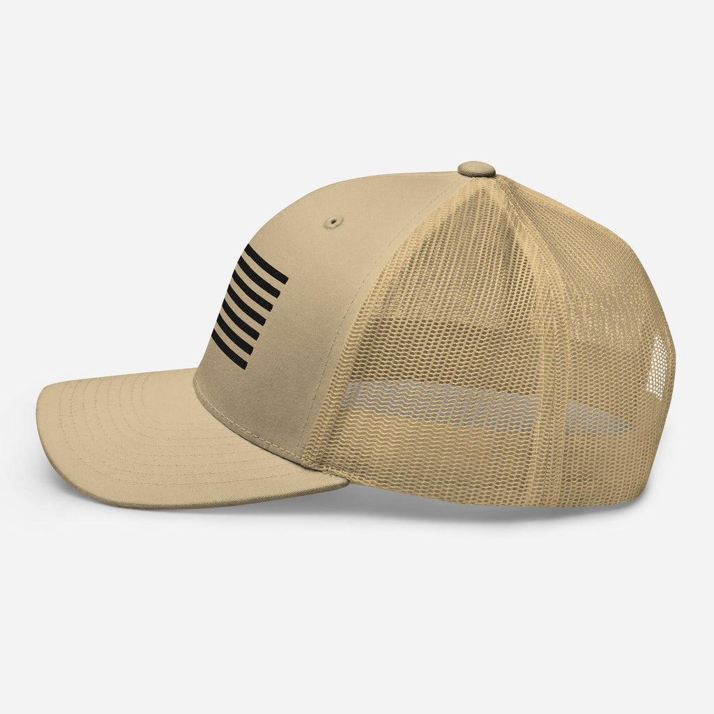 Coyote Brown American Flag Hat - VeteranShirts