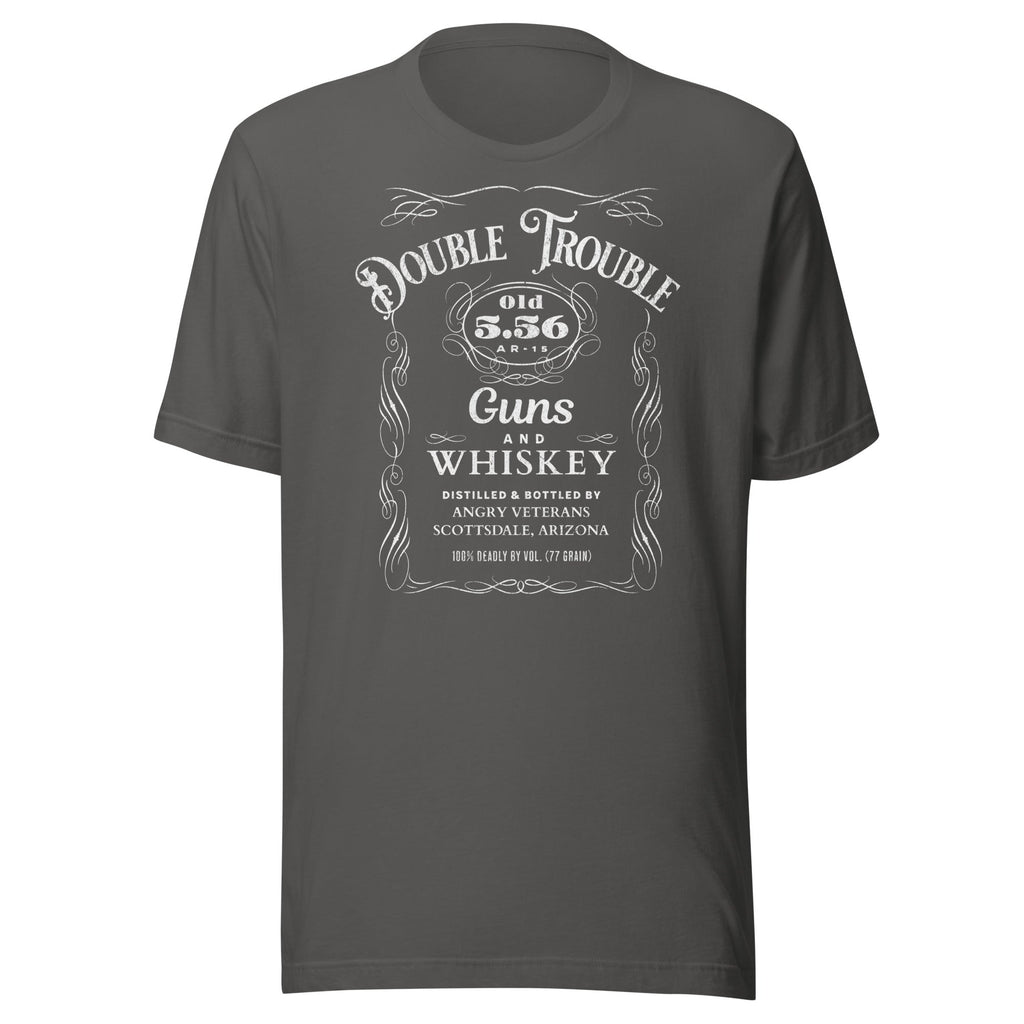 Double Trouble Guns & Whiskey - VeteranShirts