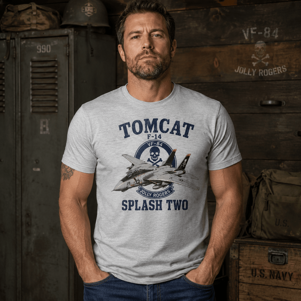 F-14 Tomcat Splash Two Shirt - VeteranShirts