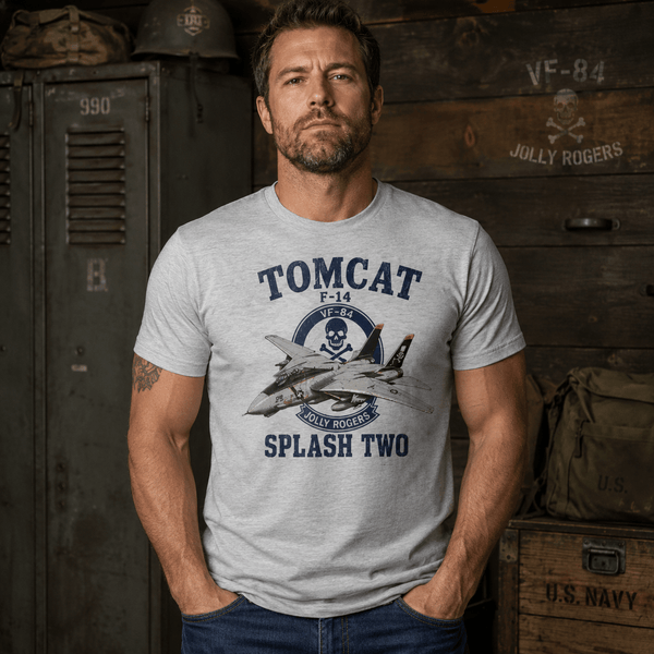 F-14 Tomcat Splash Two Shirt - VeteranShirts