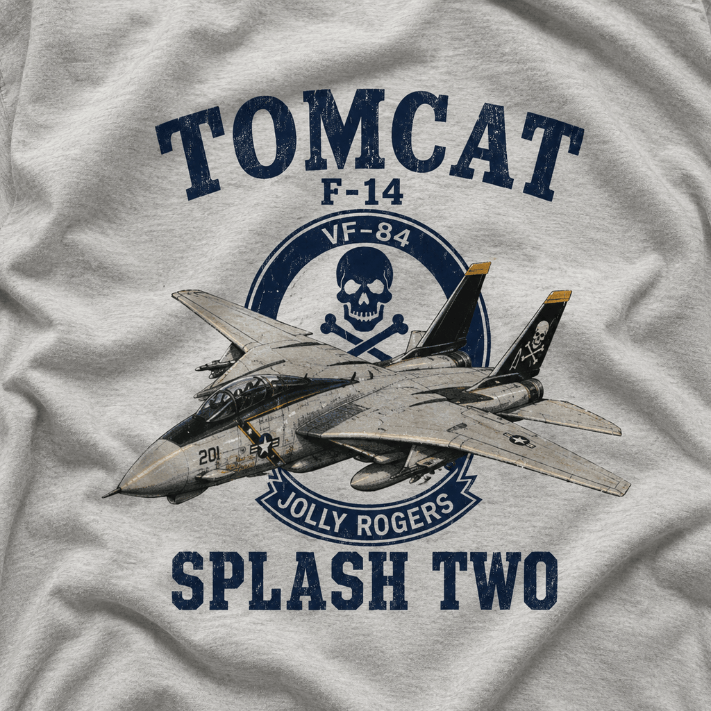 F-14 Tomcat Splash Two Shirt - VeteranShirts