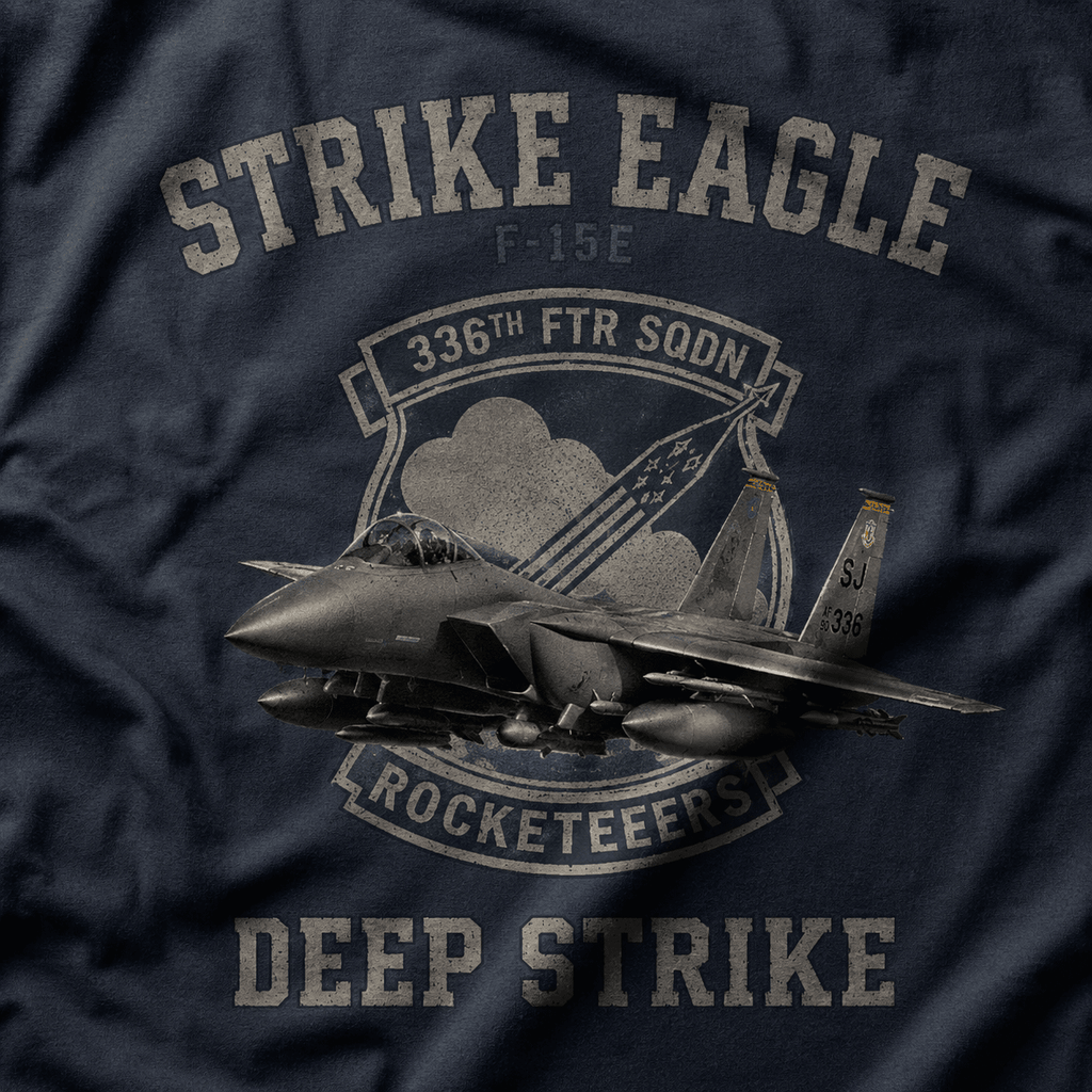 F-15E Strike Eagle Deep Strike Shirt - VeteranShirts
