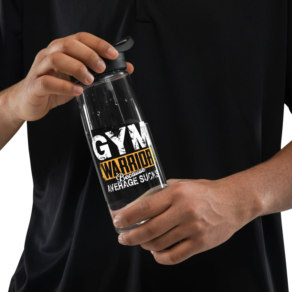 Gym Warrior Sports water bottle - VeteranShirts