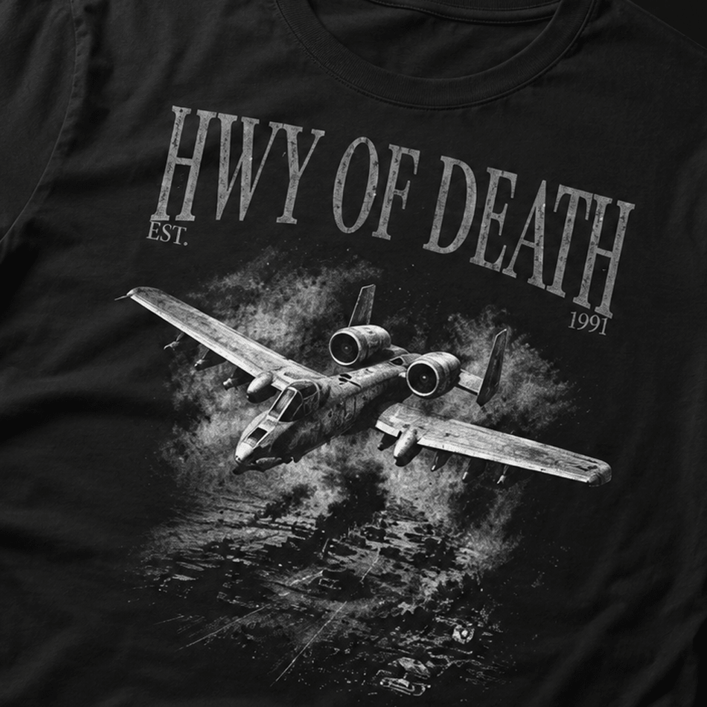 HWY OF DEATH Tee - VeteranShirts