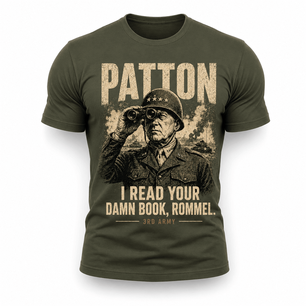 I Read Your Damn Book Rommel Shirt - VeteranShirts
