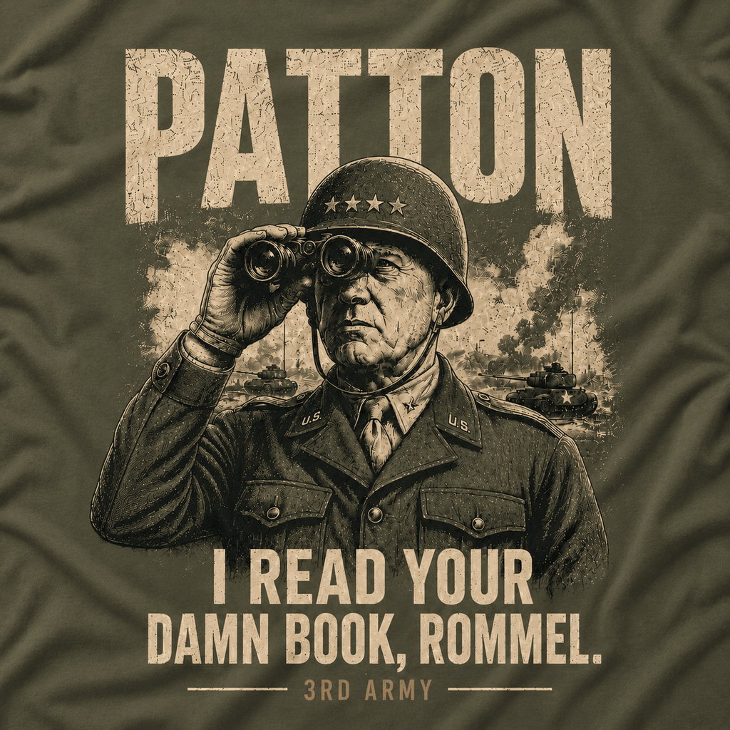 I Read Your Damn Book Rommel Shirt - VeteranShirts