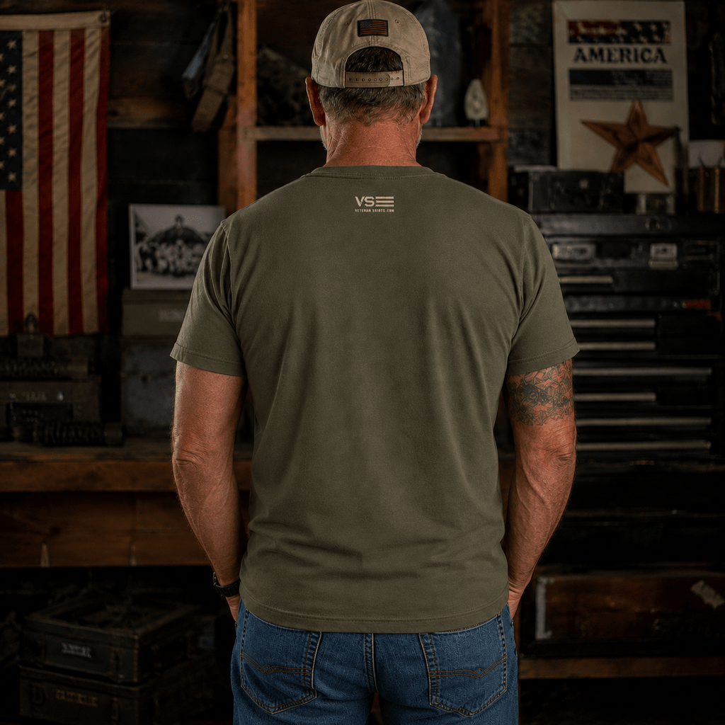Ivory-Handled Diplomacy Patton Shirt - VeteranShirts